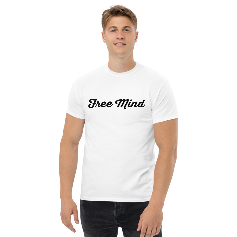 Free Mind White T-shirt